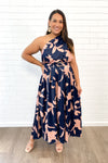 Navy Print