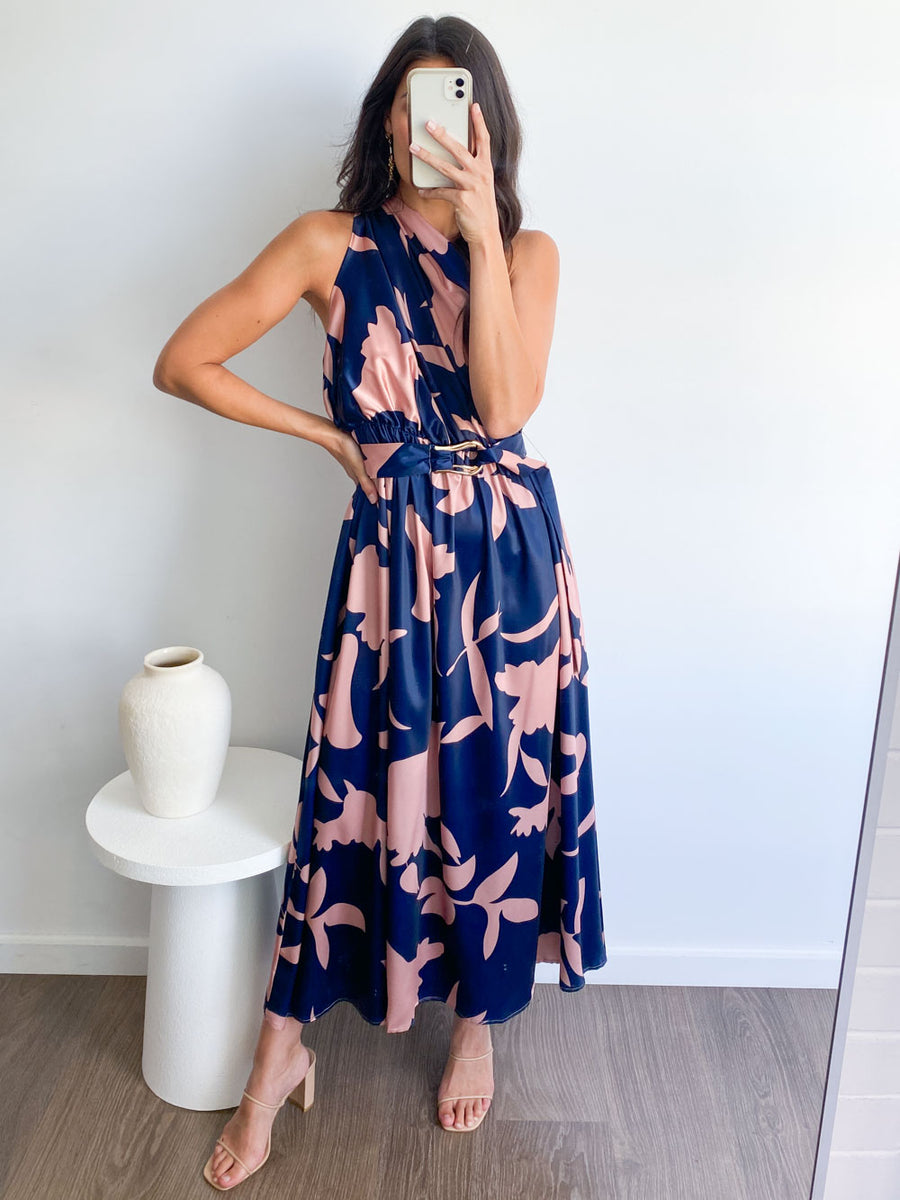 Navy Print