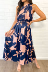 Navy Print