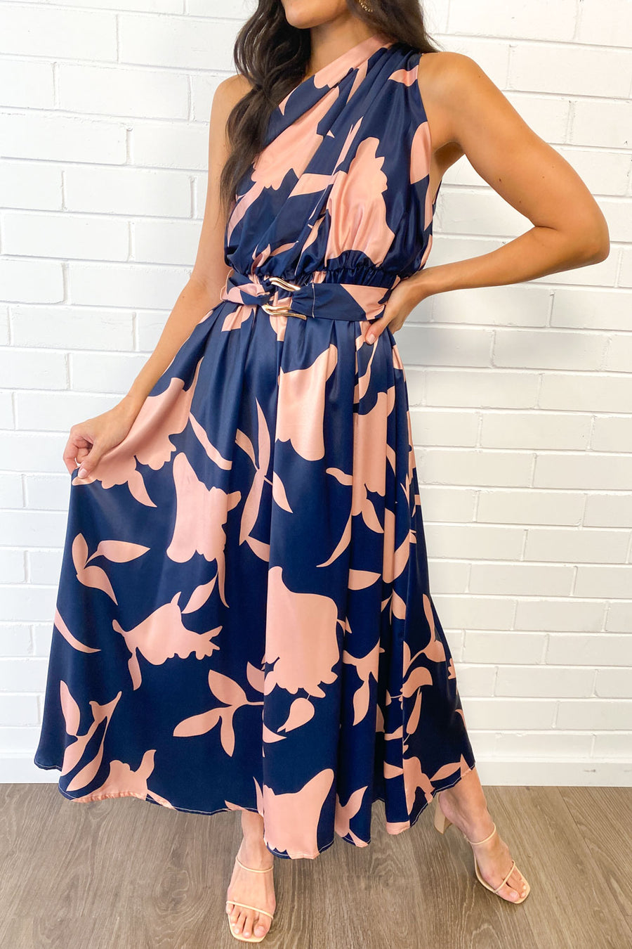 Navy Print