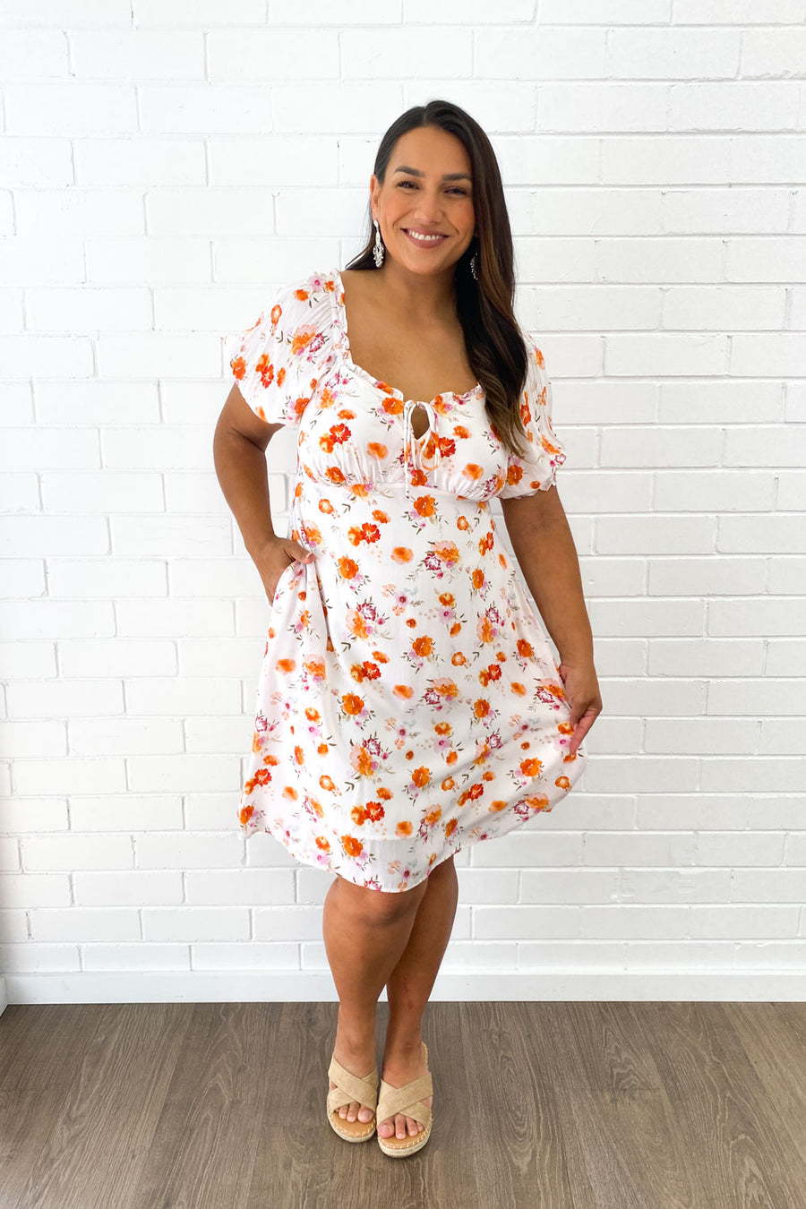 Peach Floral