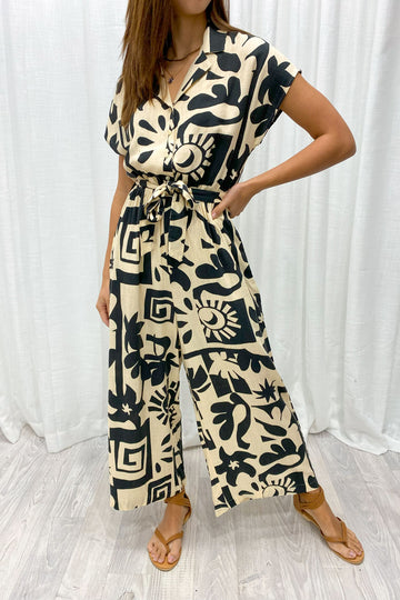 Black Cream Print: kym