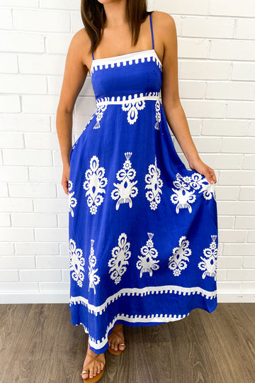 Blue Boho: tah