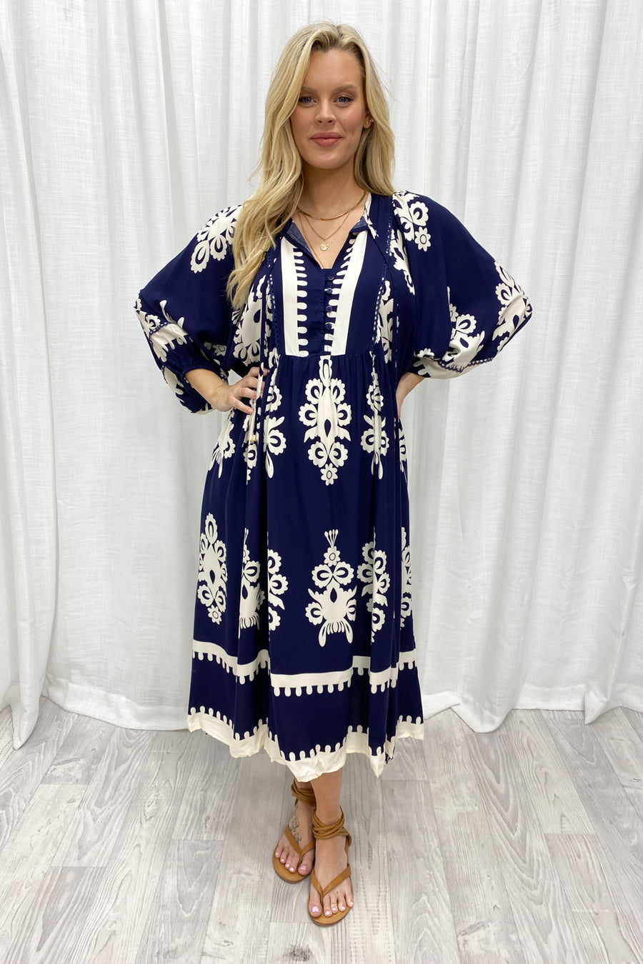 Navy Boho