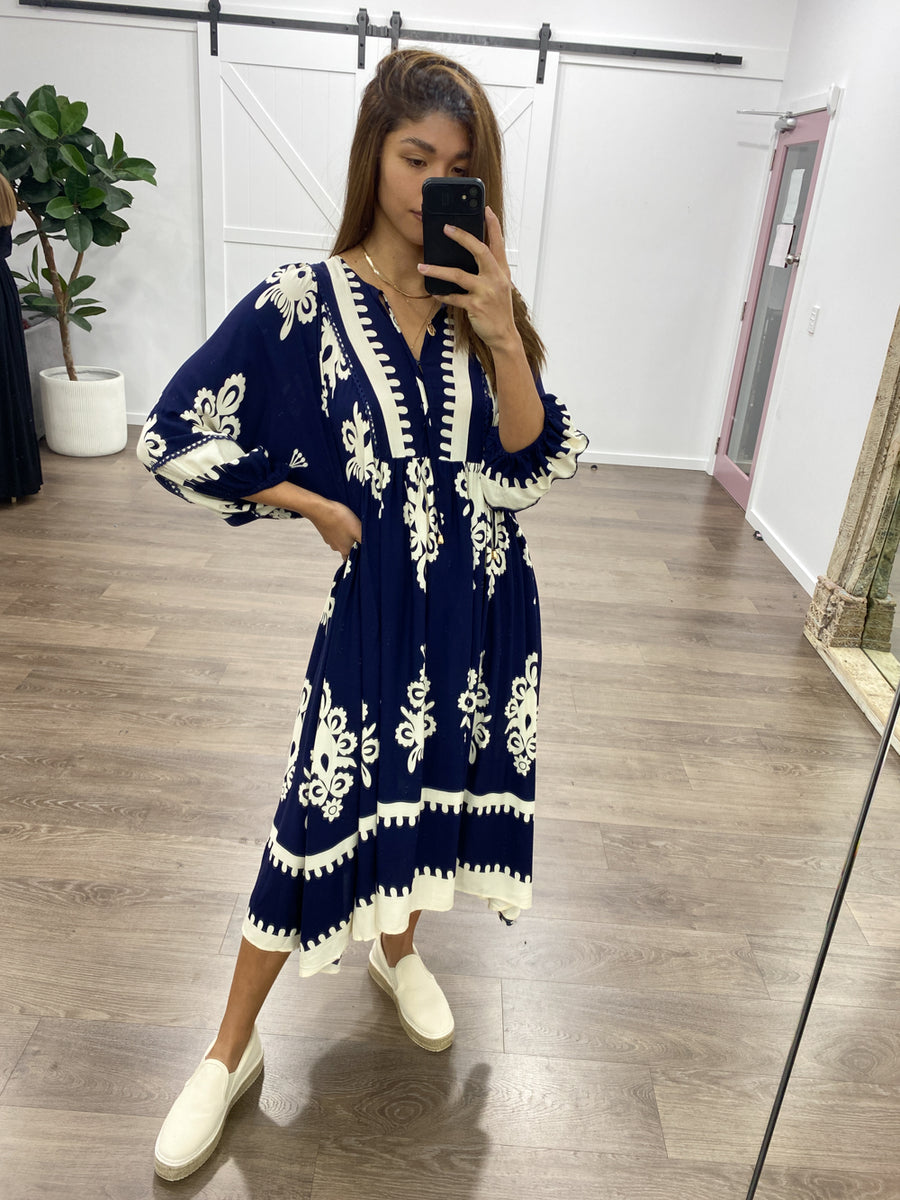 Navy Boho