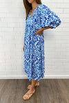 Boho Blue Print