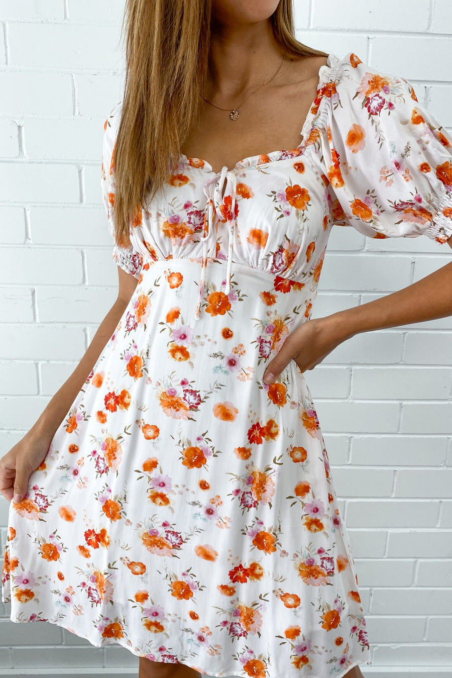 Peach Floral