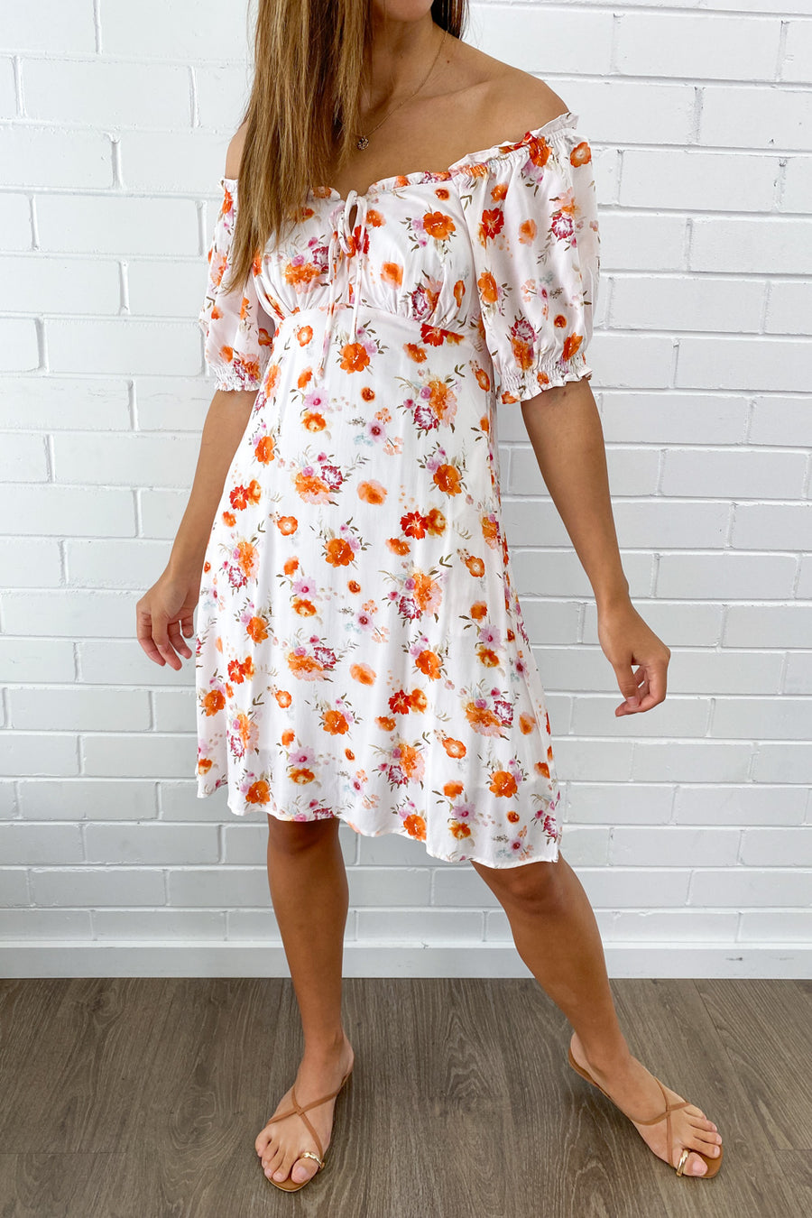 Peach Floral