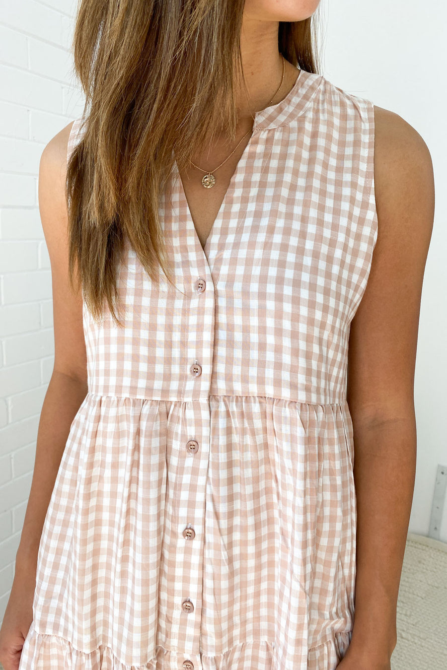 Latte Gingham