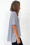 Navy Stripe