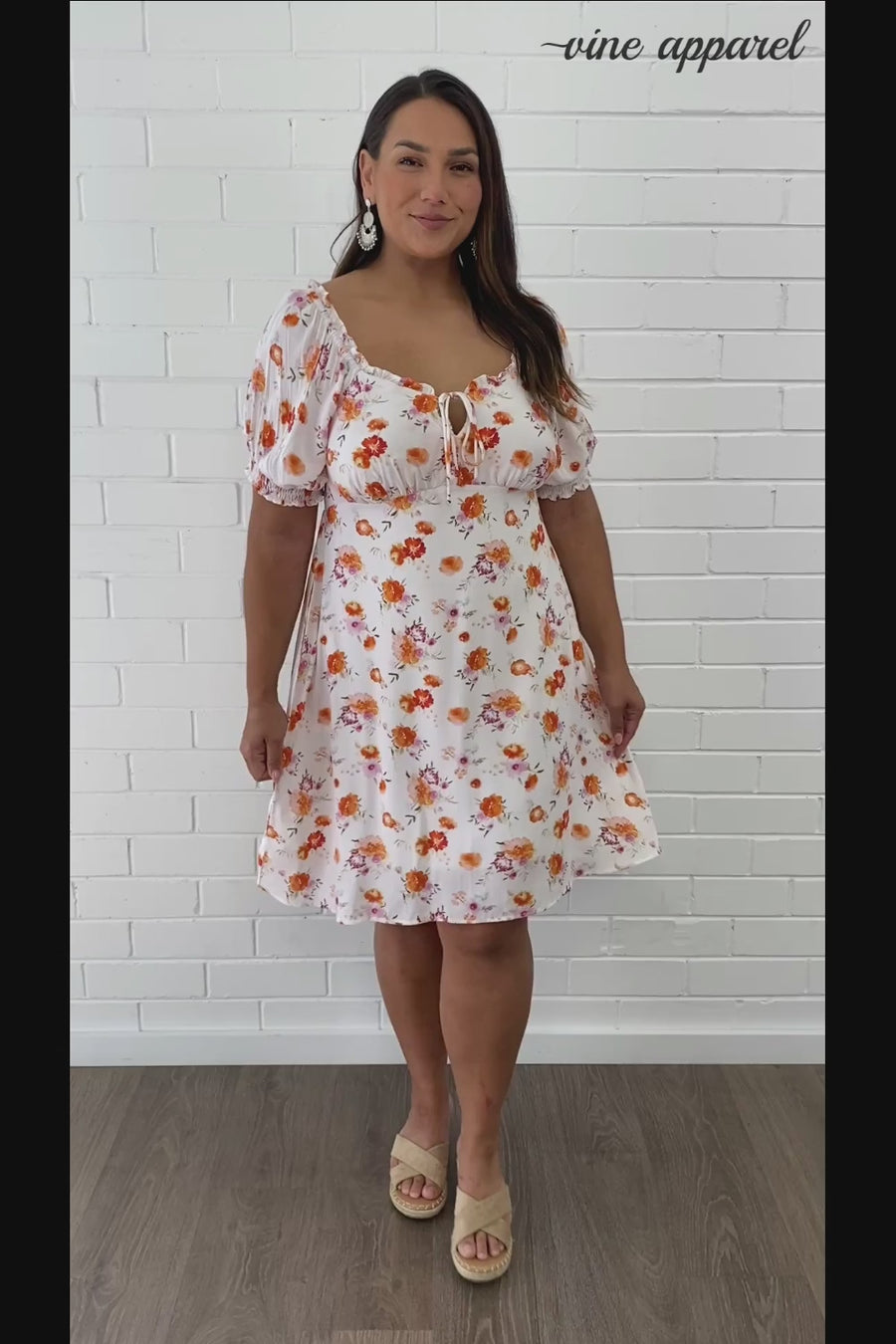 Peach Floral