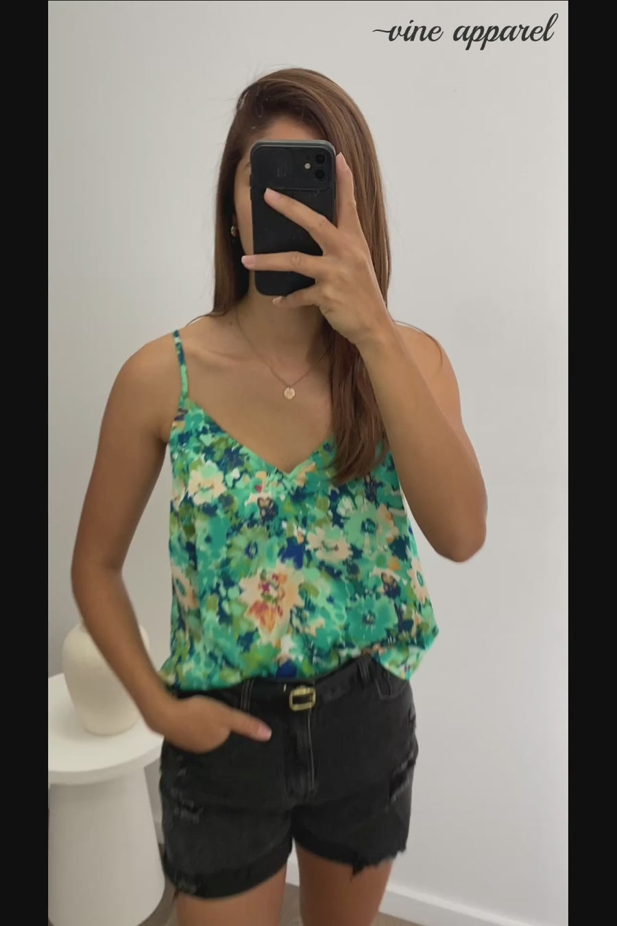 Green Floral