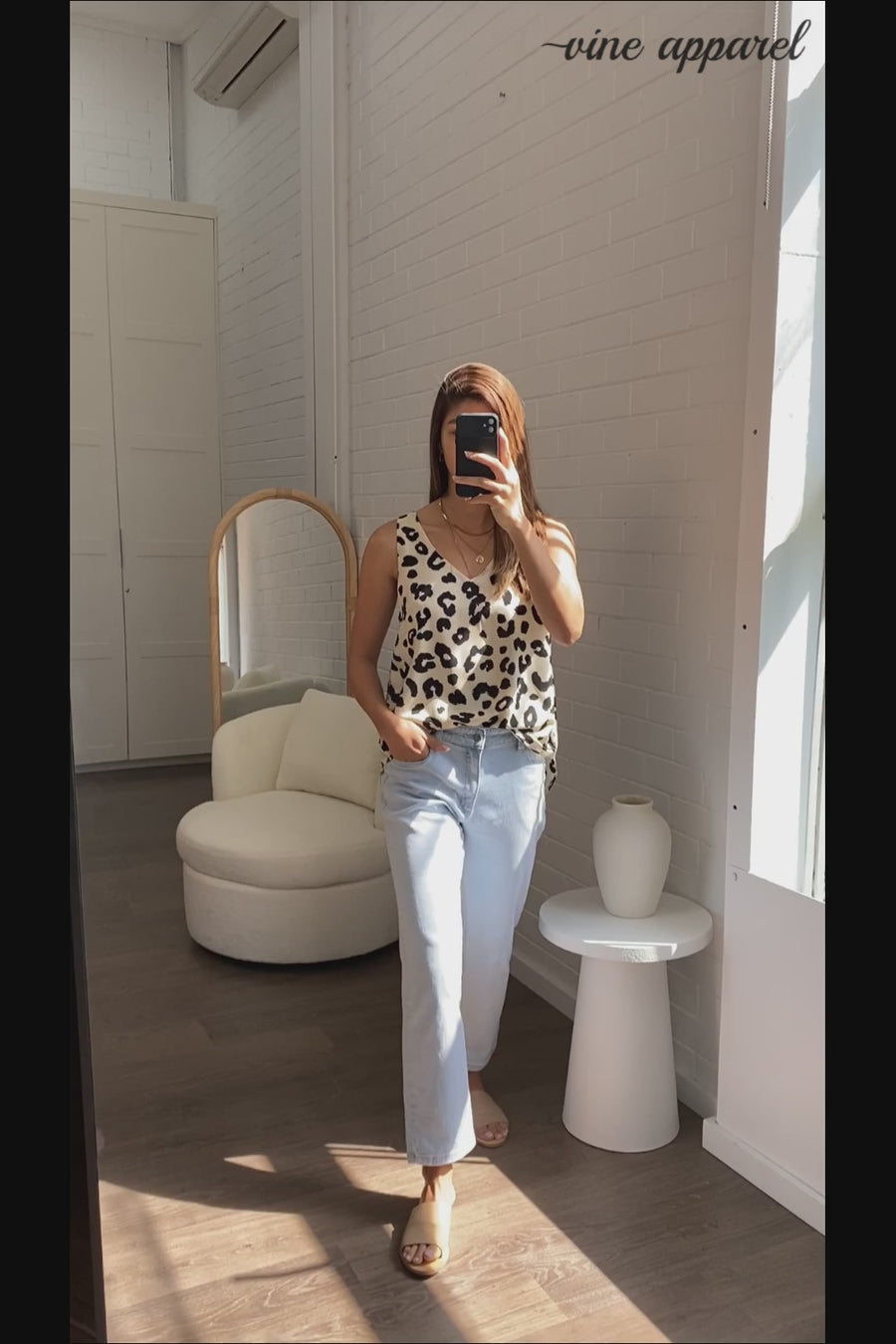 Cream Leopard