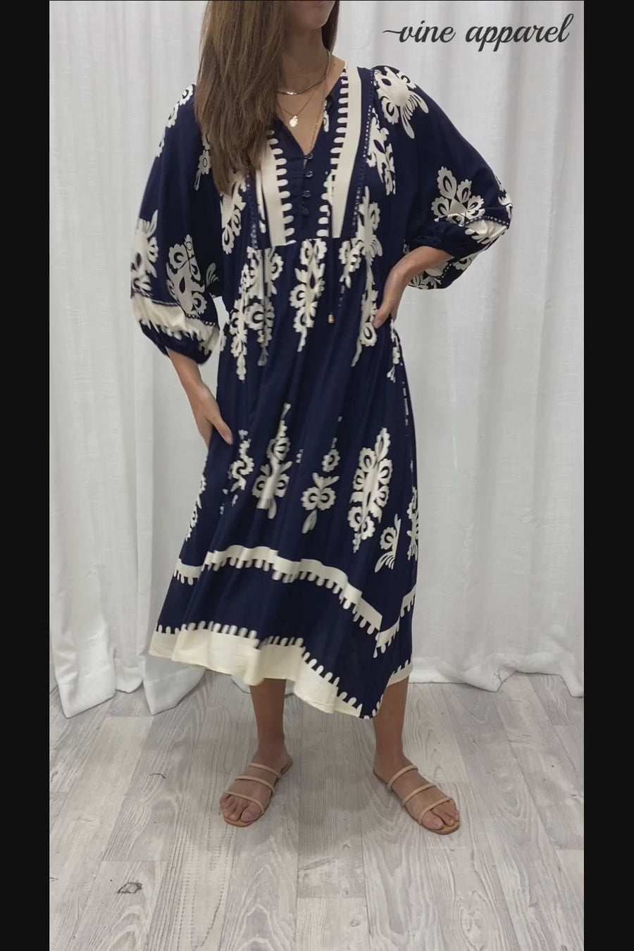 Navy Boho