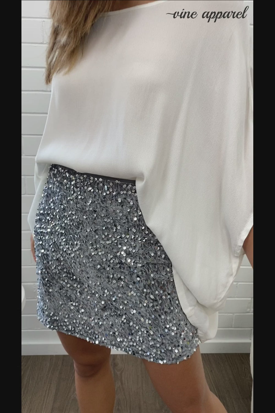 Silver Sequin