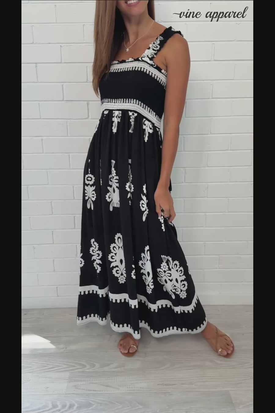 Black White Boho